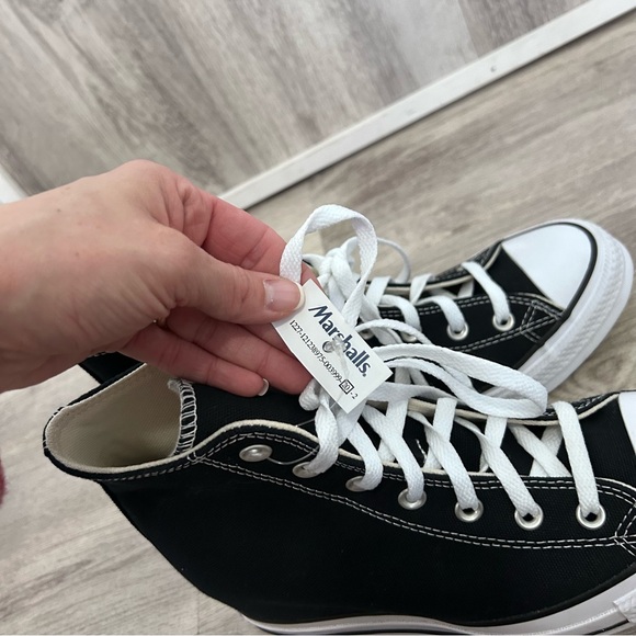 Converse Classic Hidden Wedge Platform high-top sneakers Womens 9.5 Chuck Taylor - Picture 12 of 12